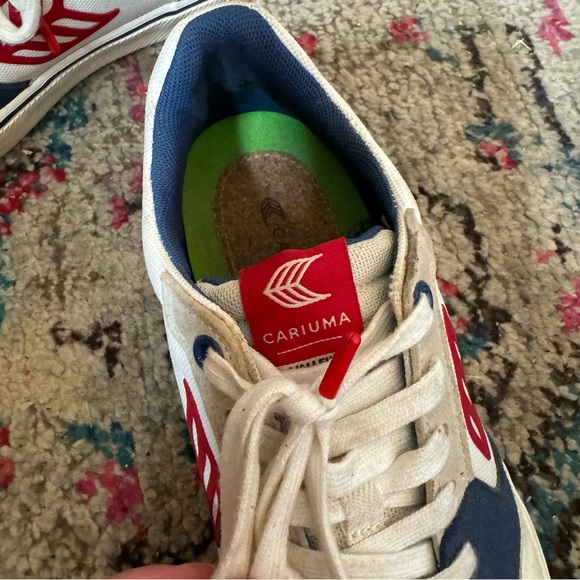 Cariuma “The Vallely” in Blue Red White - Picture 8 of 8